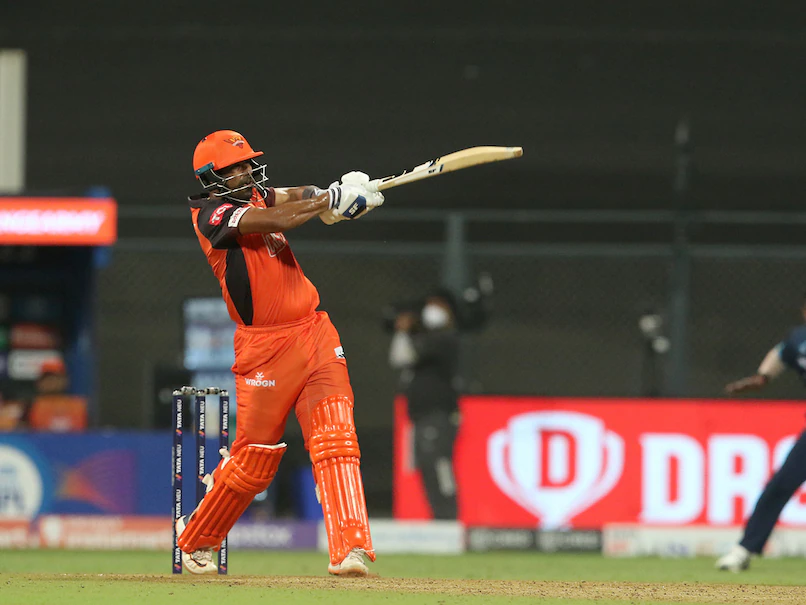 hashank Singh celebrating his century